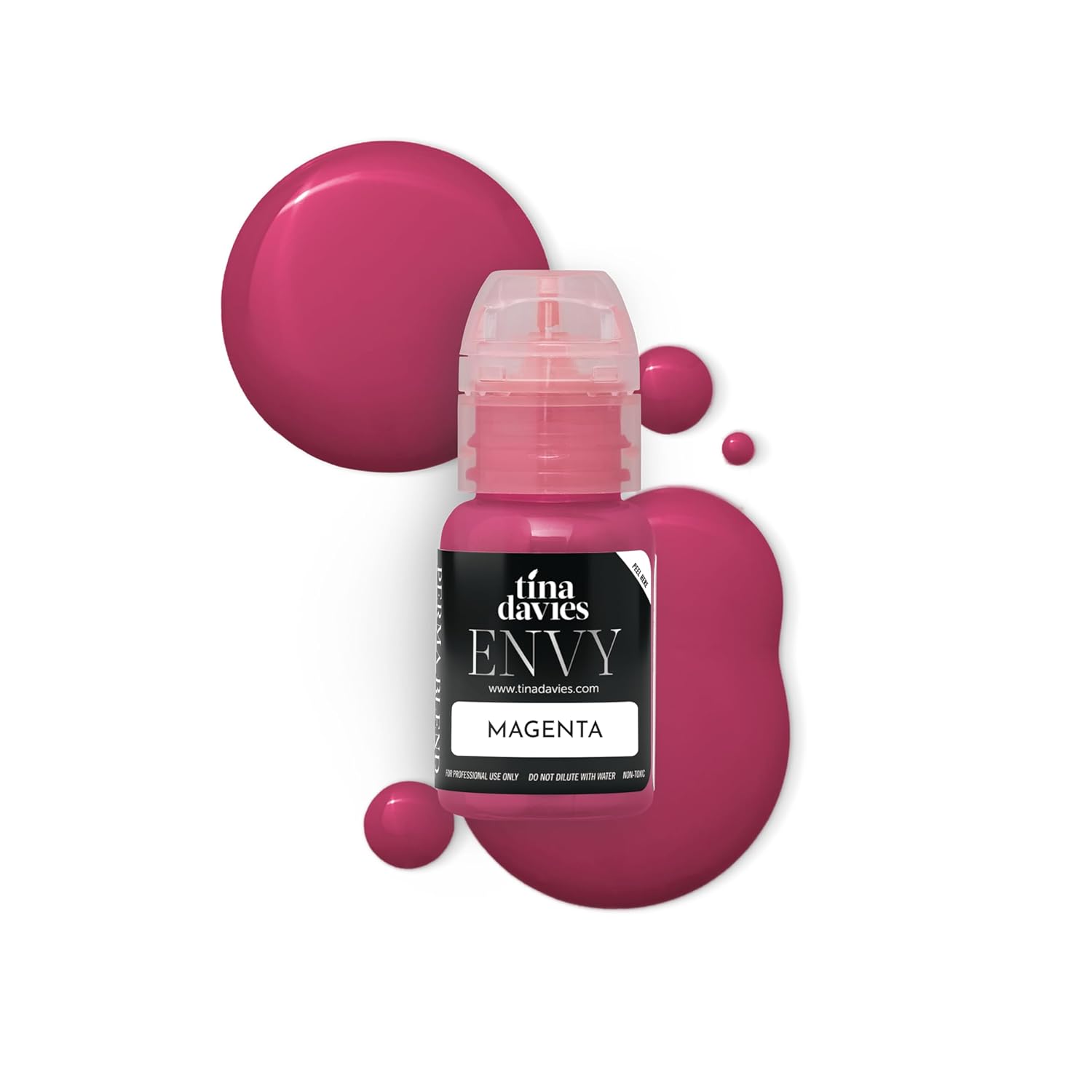 Tina Davies Professional Envy Magenta Lip Pigment for Lasting Color