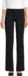 Lands' End Starfish Mid Rise Straight Leg Pants - Comfortable
