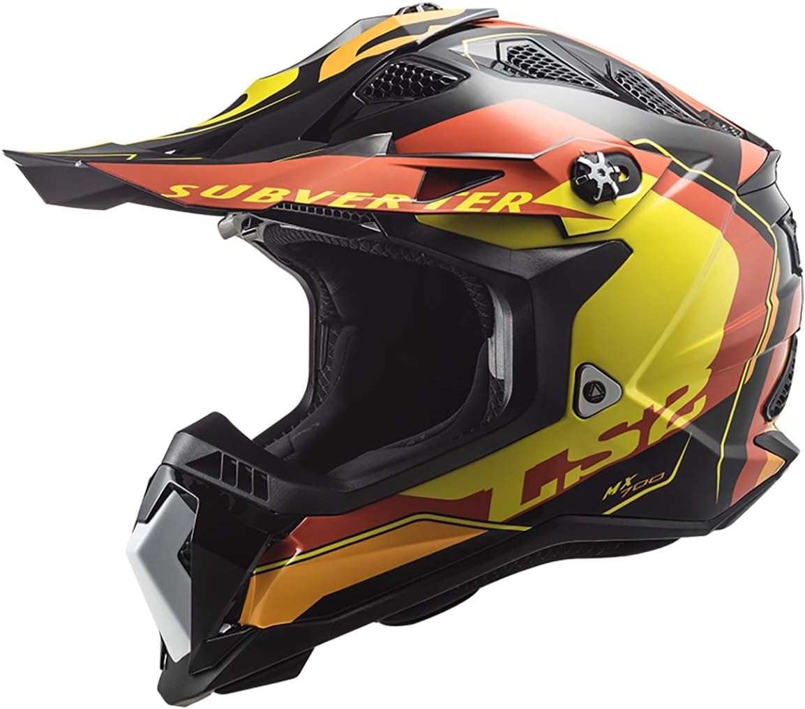 LS2 Helmets MX-Off Road Subverter Evo Helmet for Ultimate Safety