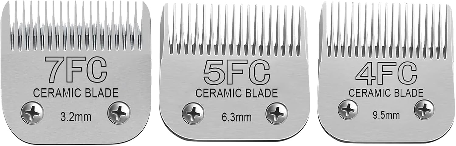 Size 7FC/5FC/4FC Detachable Dog Clipper Blades for Grooming