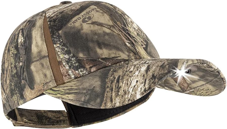 LED Hat Light - POWERCAP Baseball Cap with Built-in Bright Light