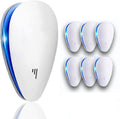 Ultrasonic Pest Repellent (6 Pack) - Indoor Plug-In Rodent & Insect