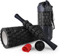 5 in1 Foam Roller Set with Massage Stick and Band - Deep Tissue Relief