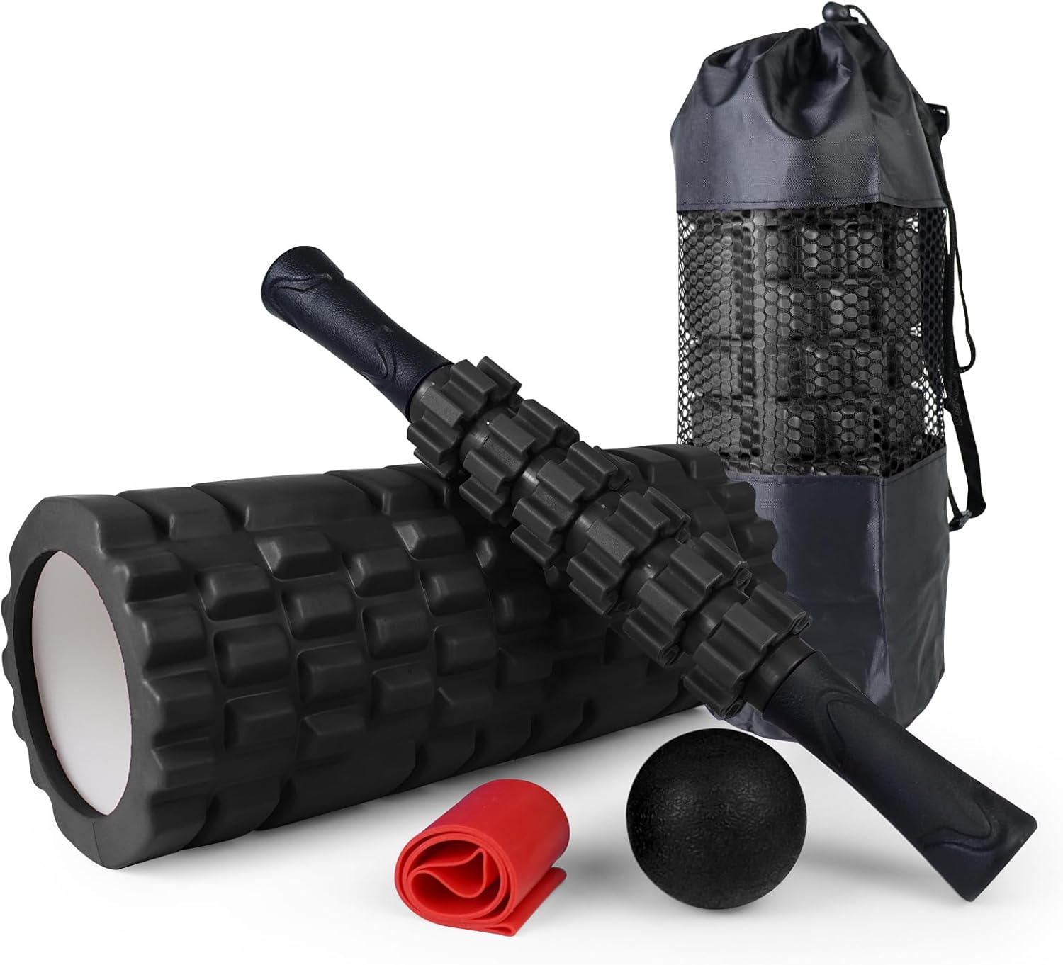 5 in 1 Foam Roller Set for Deep Muscle Massage and Fitness
