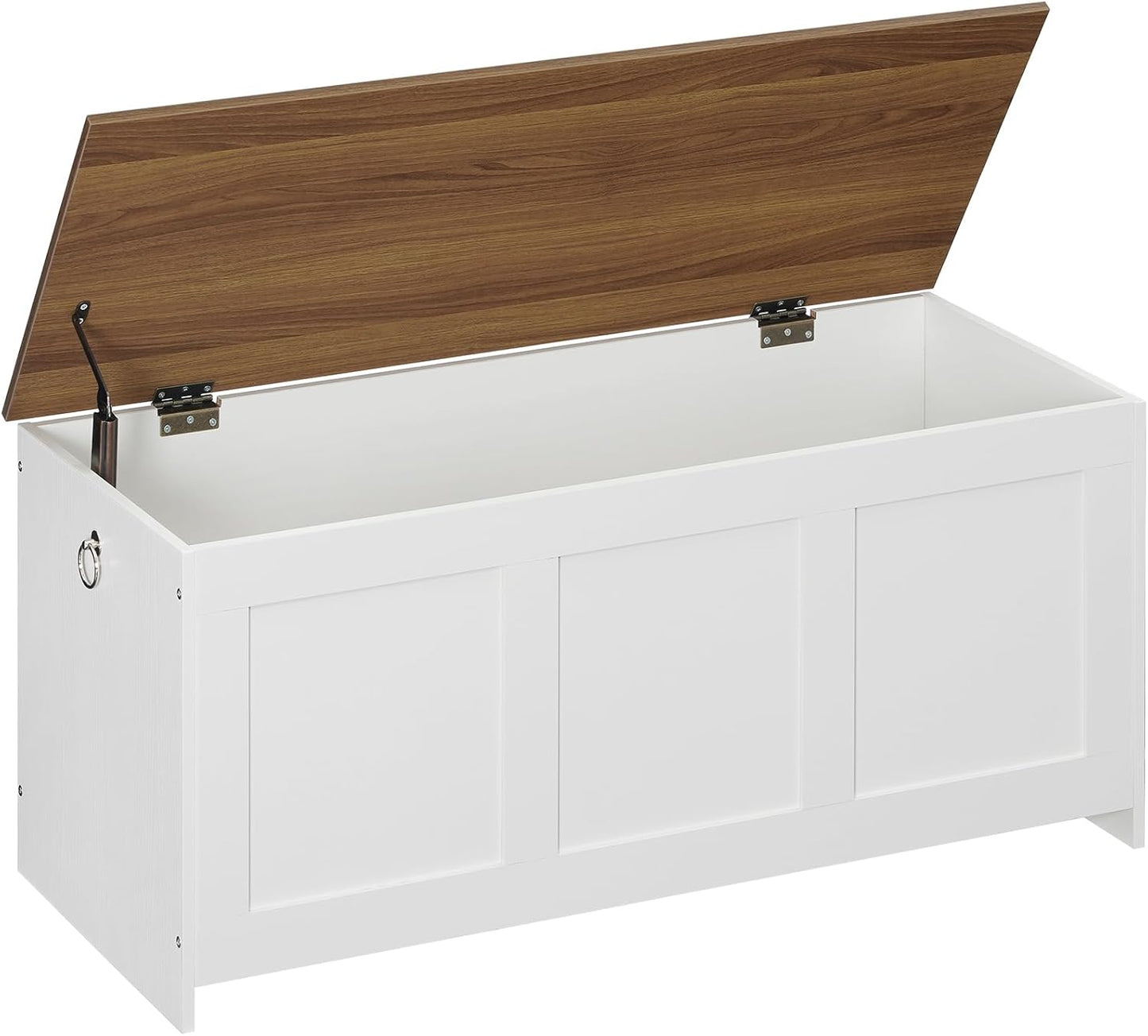 HOOBRO Storage Bench: Stylish Wooden Toy Chest for Organizing