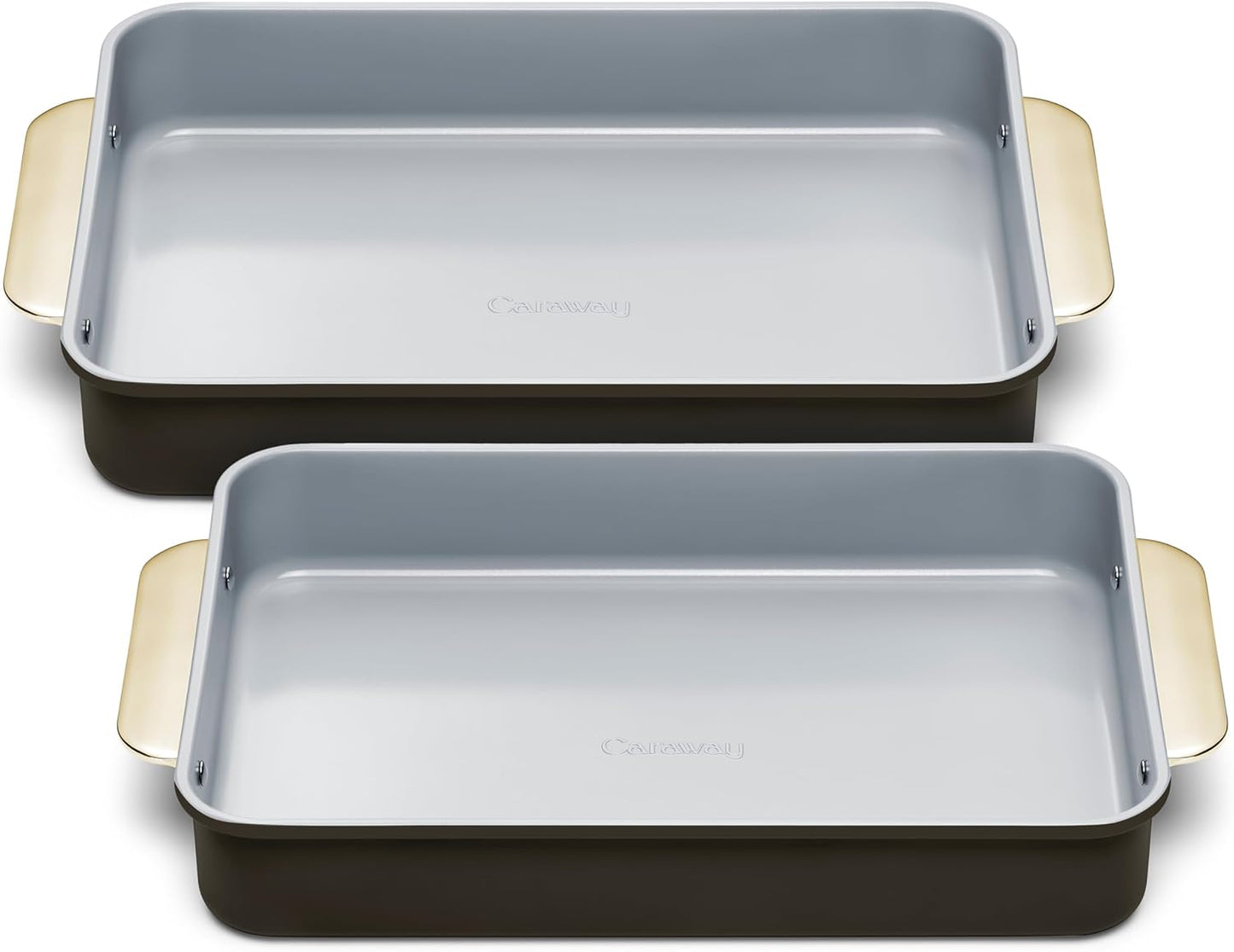 Caraway Non-Stick Ceramic 9x13 Rectangle Pan Duo for Baking
