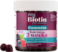 MyBiotin ProClinical Gummies - Thicker Hair in 3 Weeks, Berry Chews