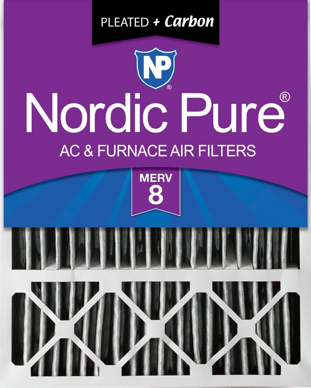 Nordic Pure 20x25x5 Replacement Air Filter for Lennox Models