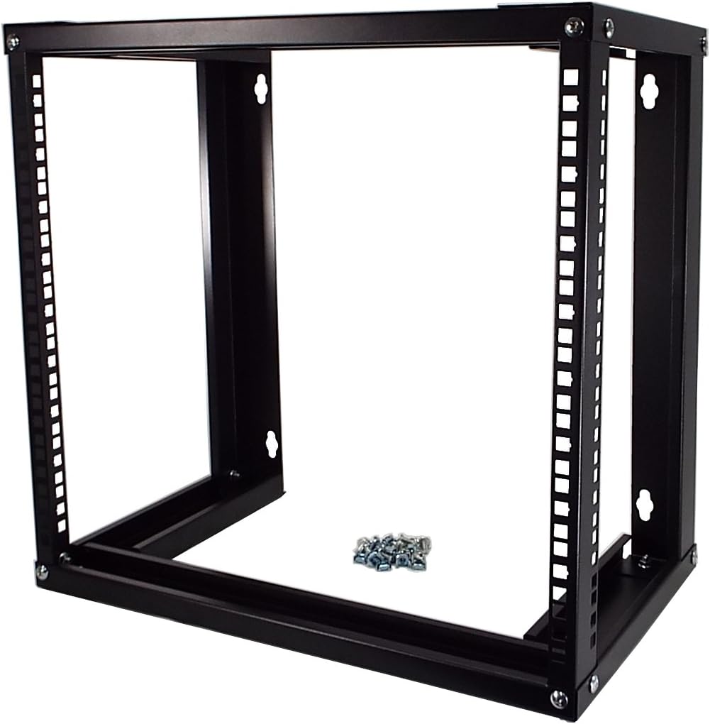 9U Wall Mount Open Frame 19 inch Server Equipment Rack Review