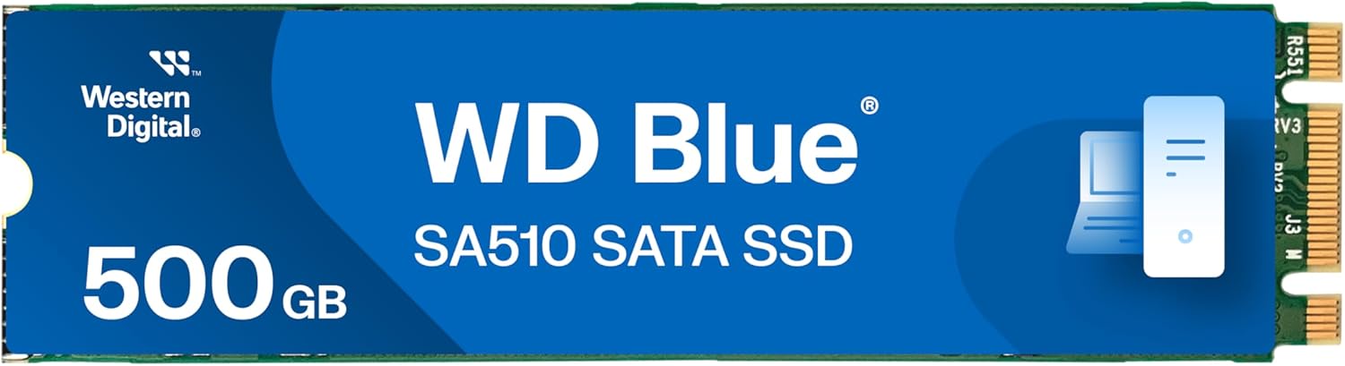 Western Digital 500GB WD Blue SA510 SSD - Lightning-Fast Speeds