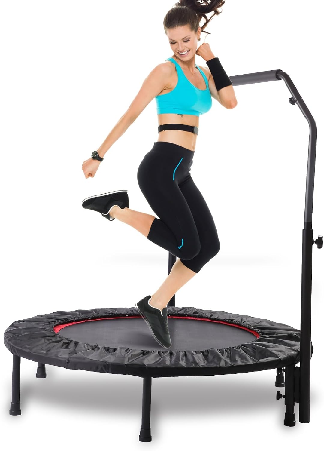Rebounder Trampoline for Adults - 450 lbs Capacity Fitness Fun