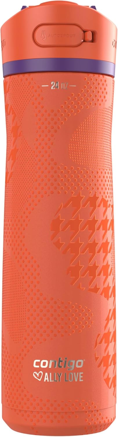 Contigo Ashland Chill 2.0 Water Bottle Keeps Drinks Cold 24 Hours
