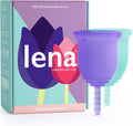 Lena Menstrual Cups Small & Large - Comfortable, Reusable Period Cup