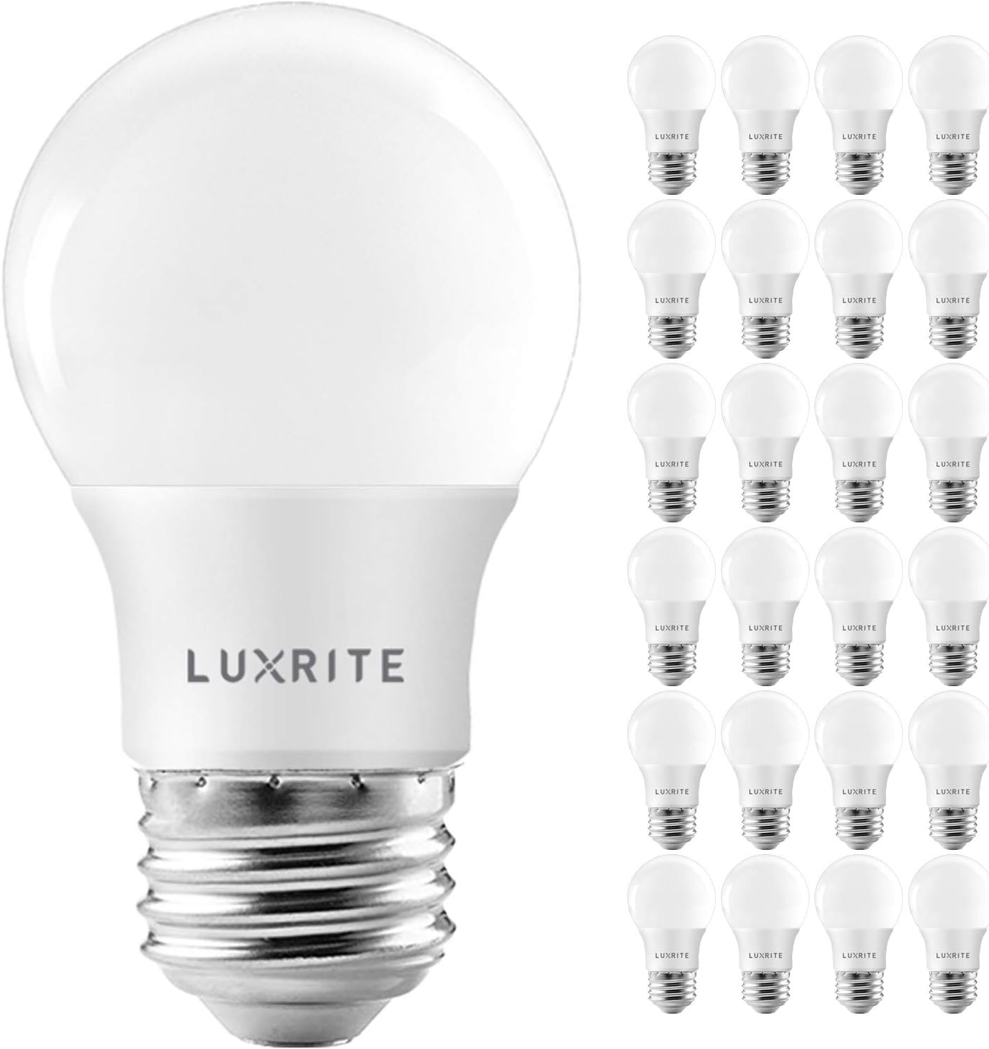 LUXRITE A15 LED Bulb 40W Equivalent - Dimmable Soft White Light