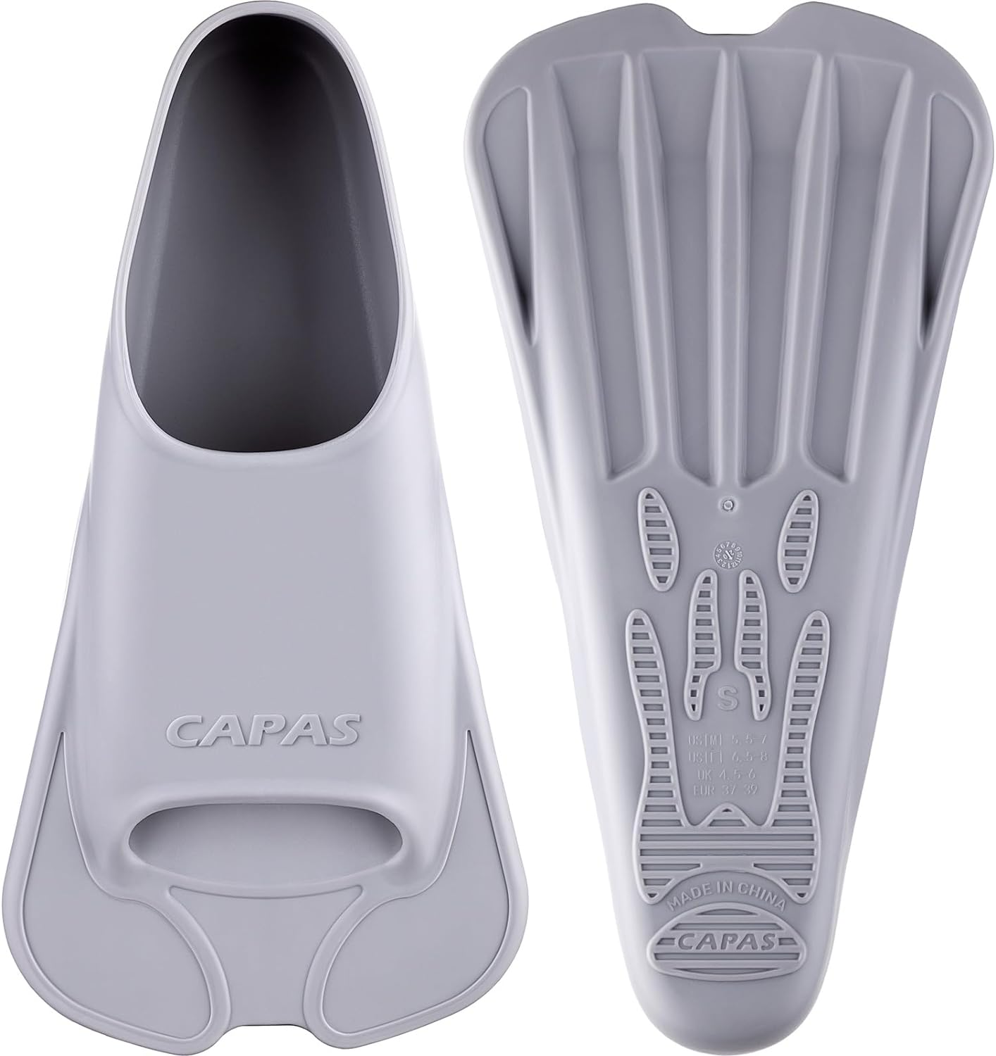 CAPAS Swim Training Fins for Comfortable Lap Swimming