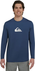 Quiksilver Men's UPF 50 Long Sleeve Rash Guard Shirt - Sun