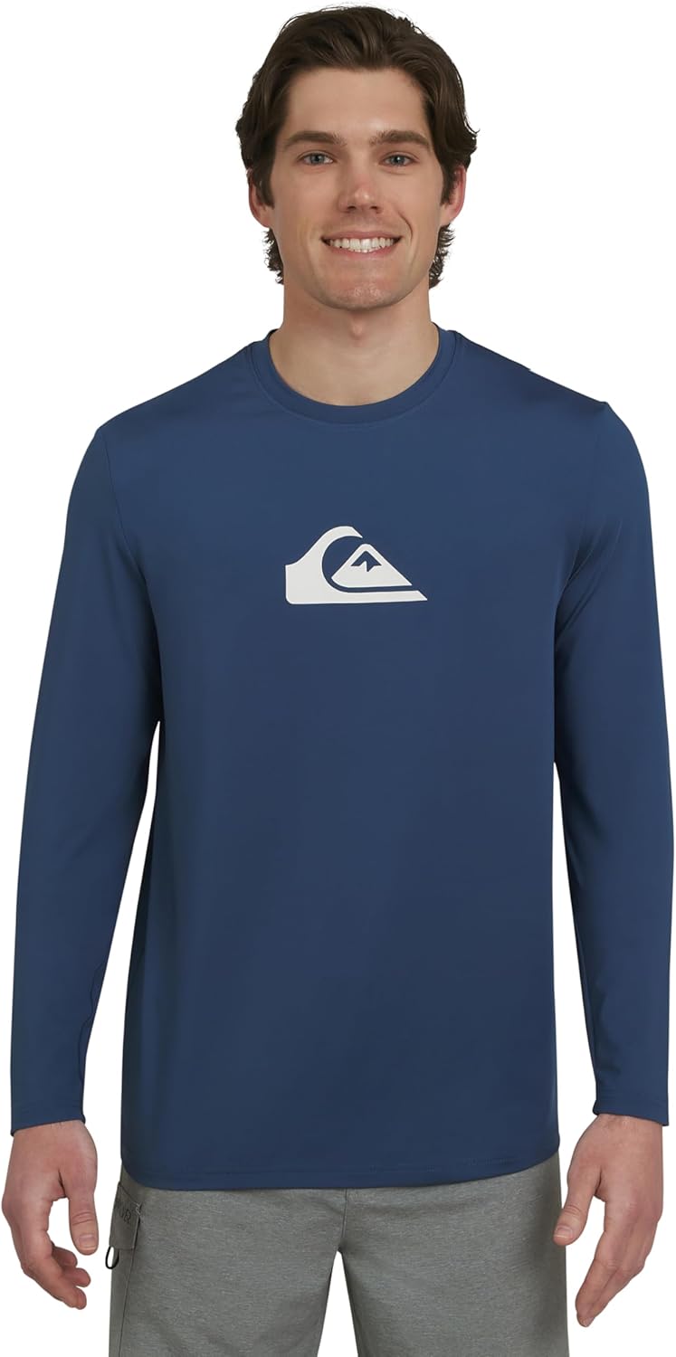 Quiksilver Men's Swimwear Long Sleeve Rash Guard for Adventure