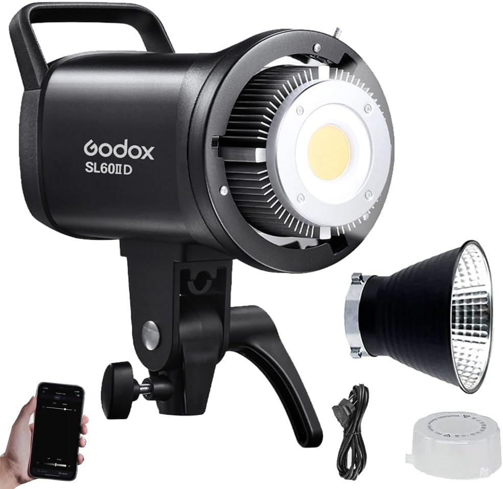 Godox SL60IID COB LED Video Light for Photography and Video
