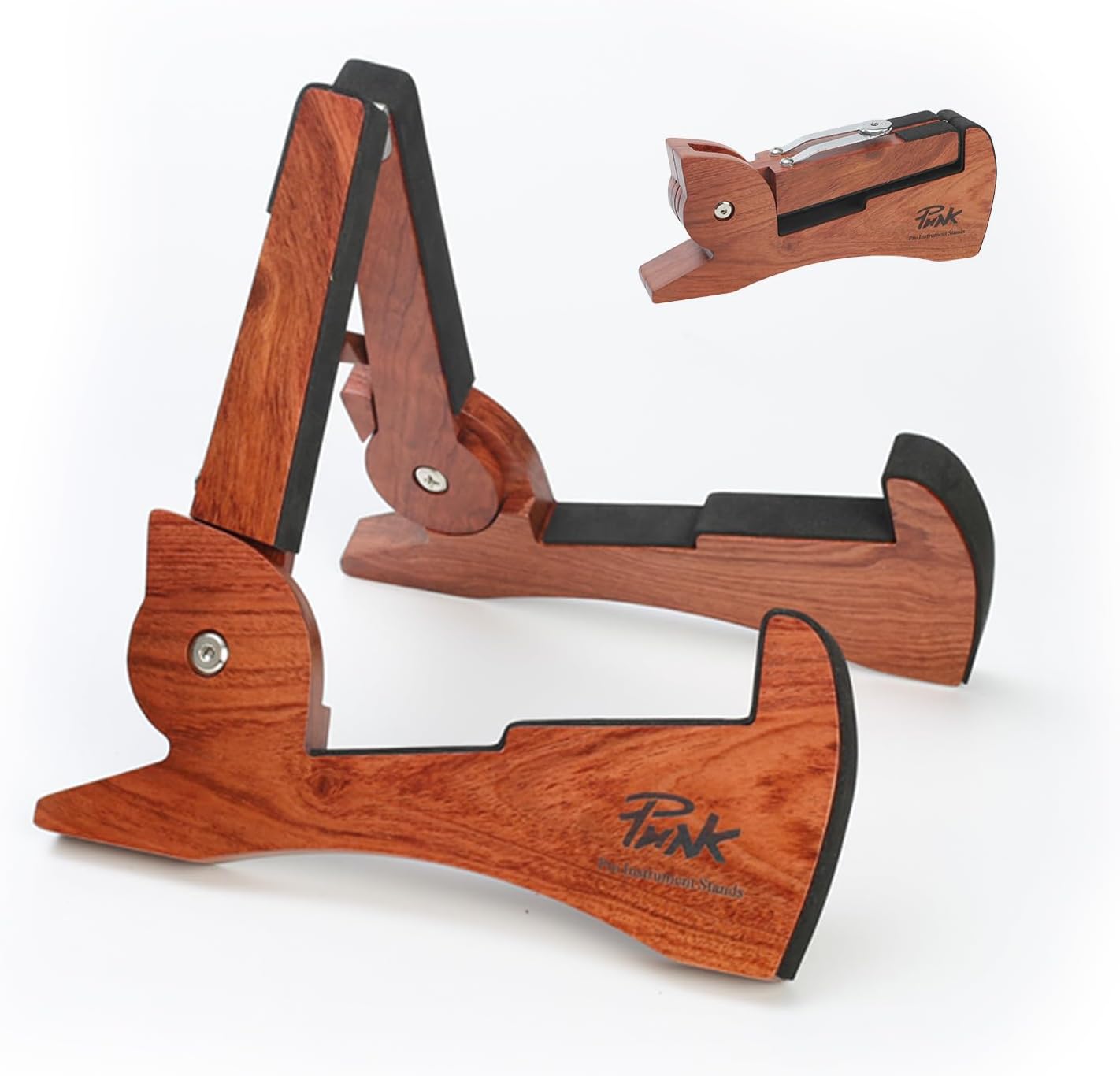 Rabbit Guitar Stand - Stylish Home Decor (Rosewood)