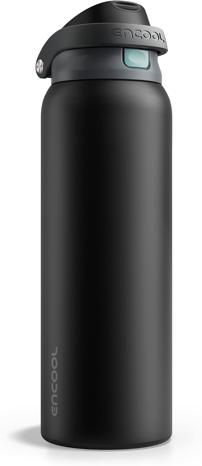 Encool SwiftSip Insulated Stainless Steel Water Bottle for Travel