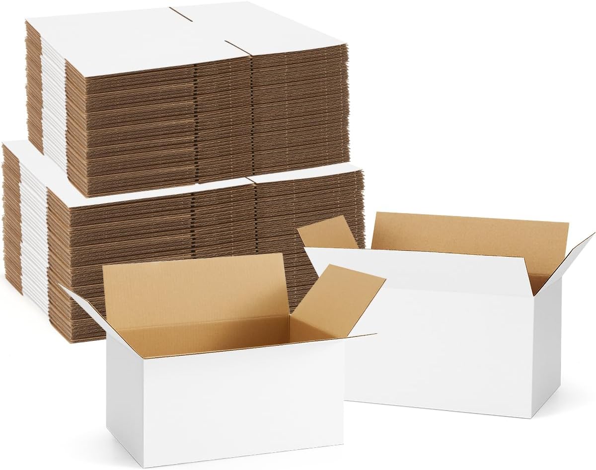 Assorted Sizes Shipping Boxes 40 Pack for Small Business Needs