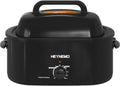 28 Quart Electric Roaster Oven with Visible & Self-Basting Lid - Large