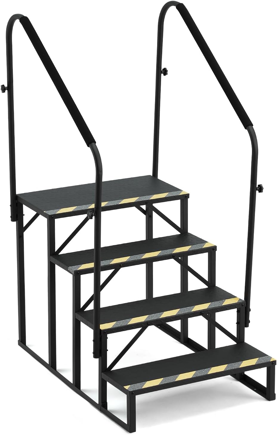 YOLENY RV Steps with Handrail for Safe and Easy Access