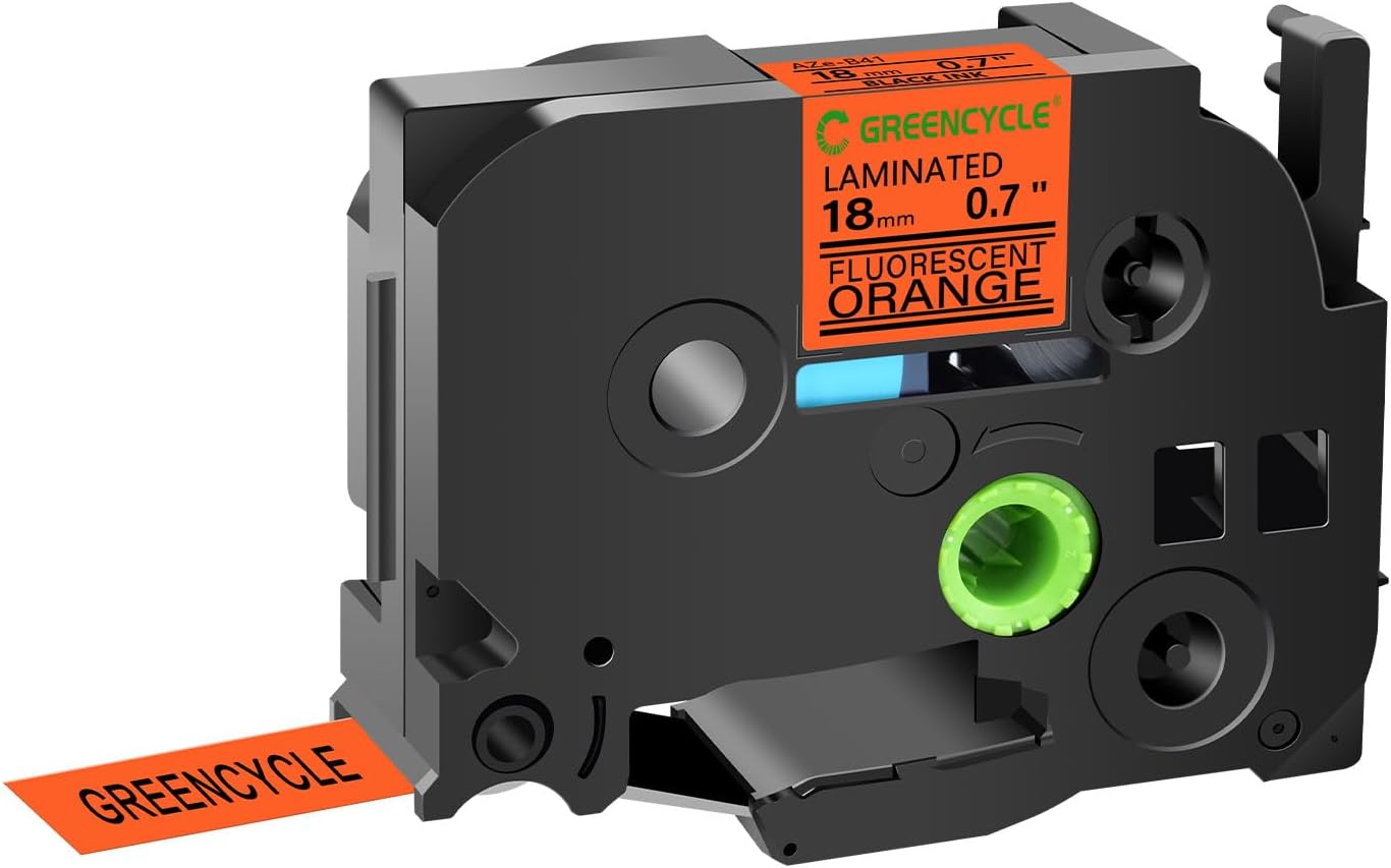 GREENCYCLE Compatible TZe-B41 Label Tape for Ptouch Printers