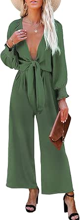 AlvaQ Rompers for Women: Dressy Spring Summer Jumpsuits
