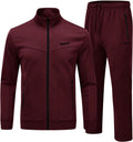 YSENTO Men's Tracksuit Set 2 Piece Jogging Suit - Warm, Practical