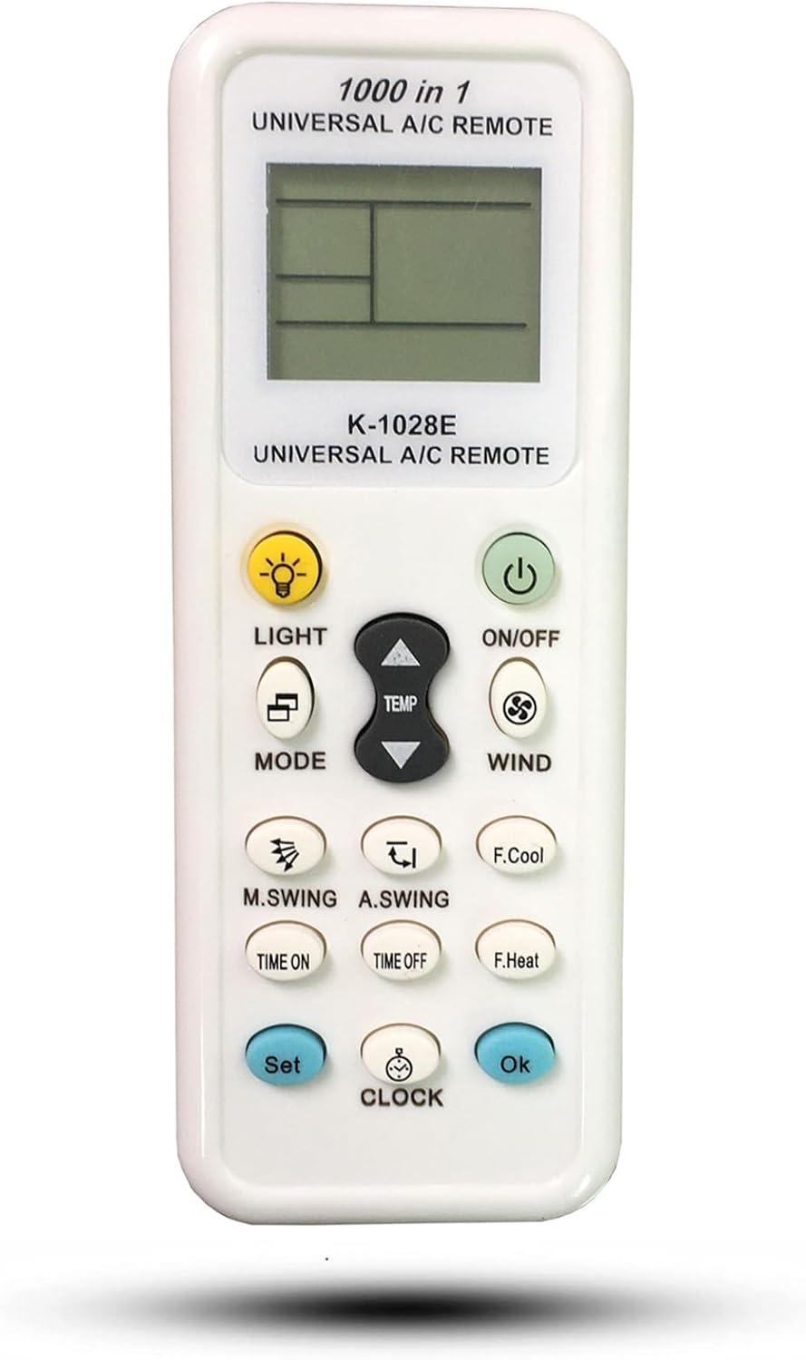 Universal AC Remote Control for 15 Brands - Kassionel