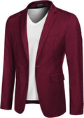 COOFANDY Mens Sport Coat Casual Blazer One Button Business