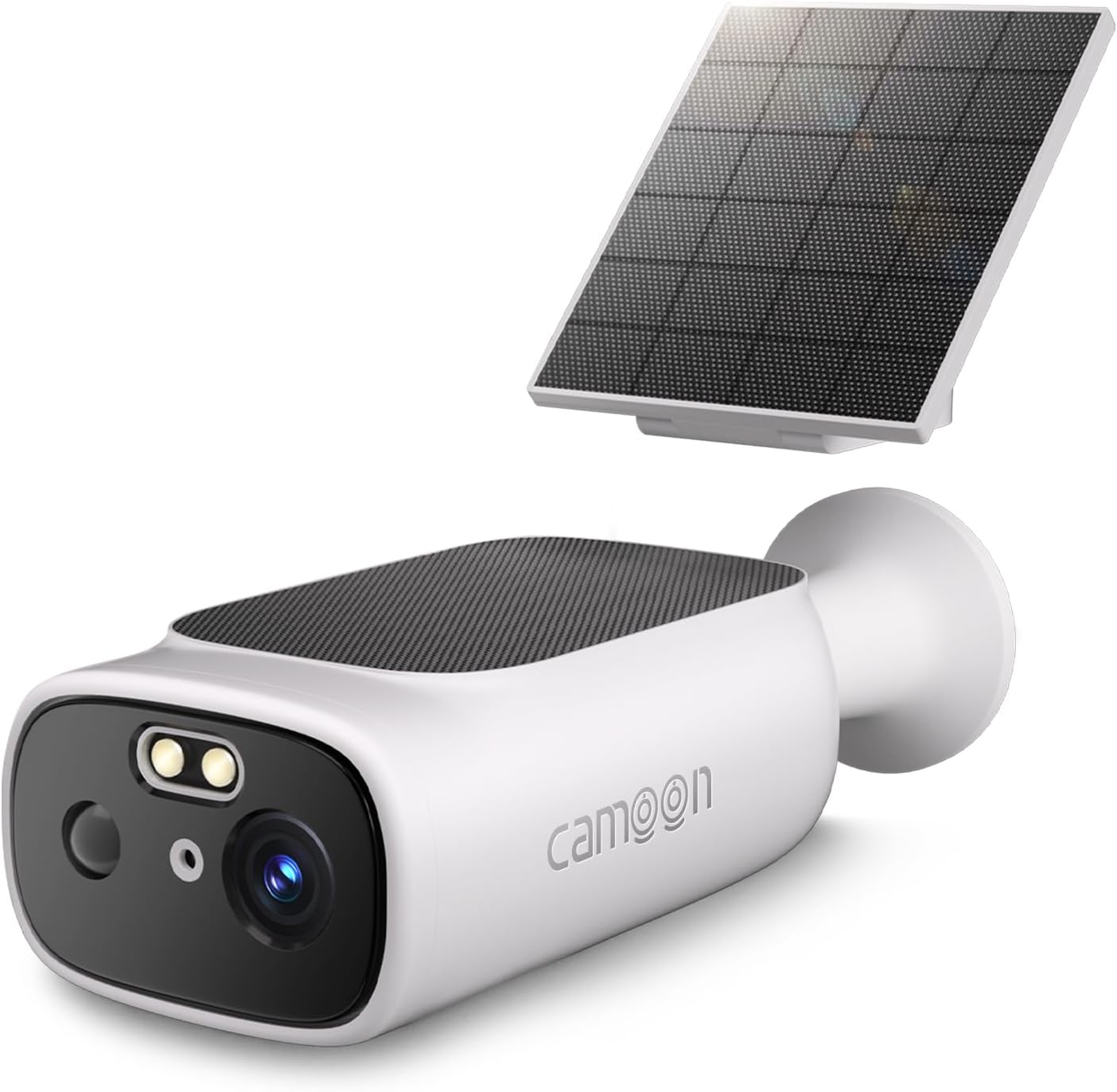 Camoon Solar Camera: AI Motion Detection, Night Vision, Waterproof