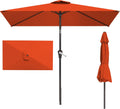 6.5 ft x 10 ft Rectangular Patio Umbrella - Large Outdoor Shade
