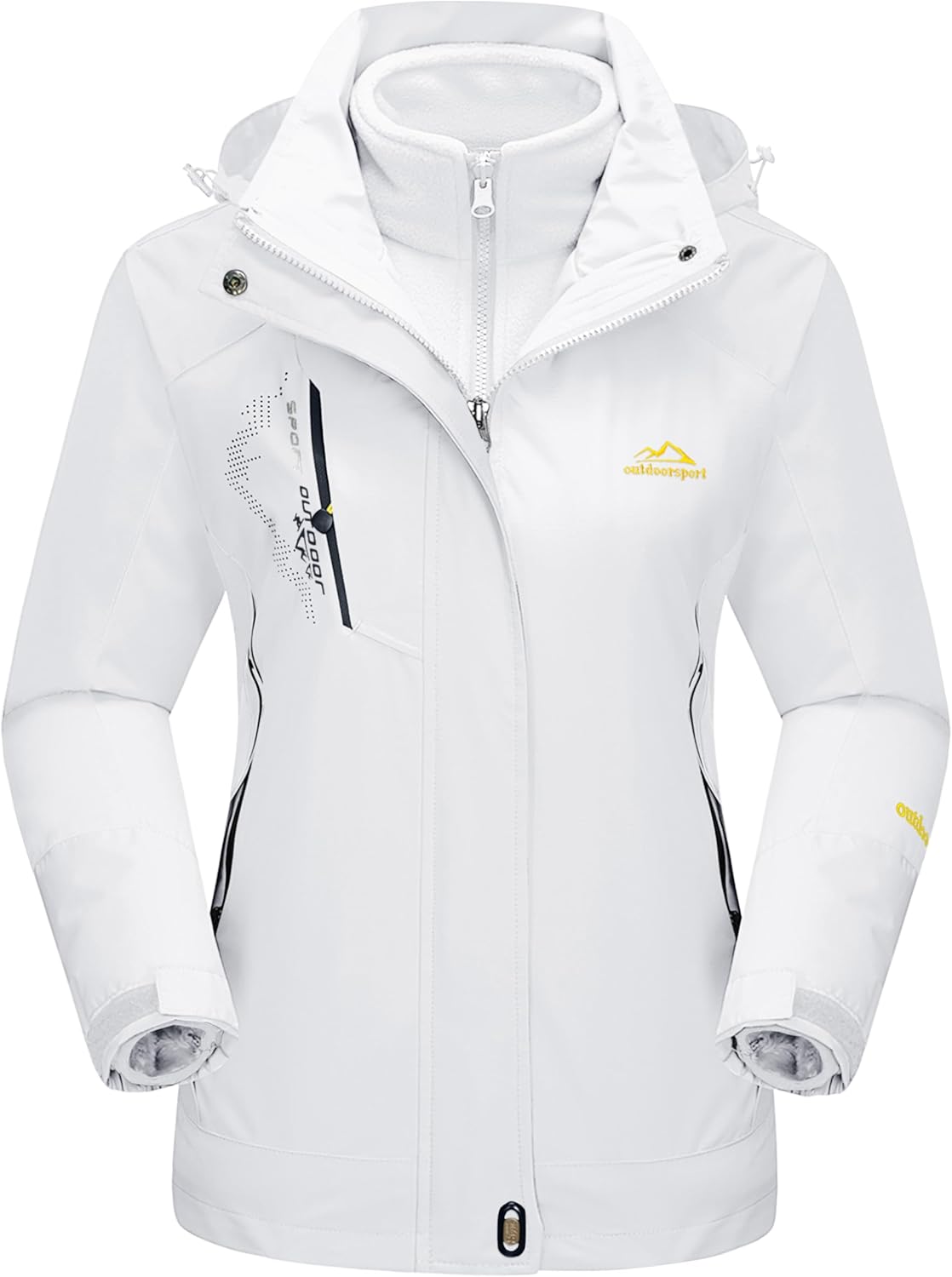 MAGCOMSEN 3-in-1 Winter Coat - Waterproof & Windproof