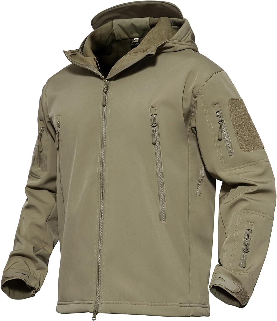 MAGCOMSEN Men's Tactical Waterproof Softshell Jacket for Winter