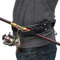 3rd Hand Rod Holder Adjustable Belt Fishing Rod Holder - Hands-Free
