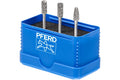 PFERD 3-Piece Carbide Bur Set Micro Cut - Precision Finishing