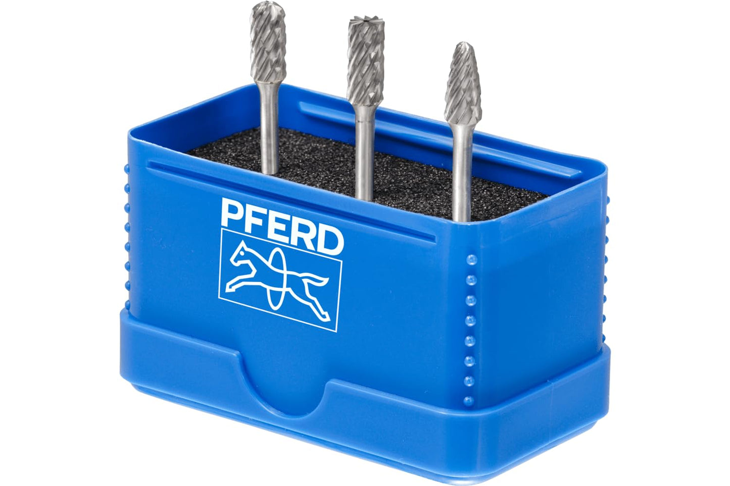 PFERD 3-Piece Carbide Bur Set for Precision Grinding & Deburring