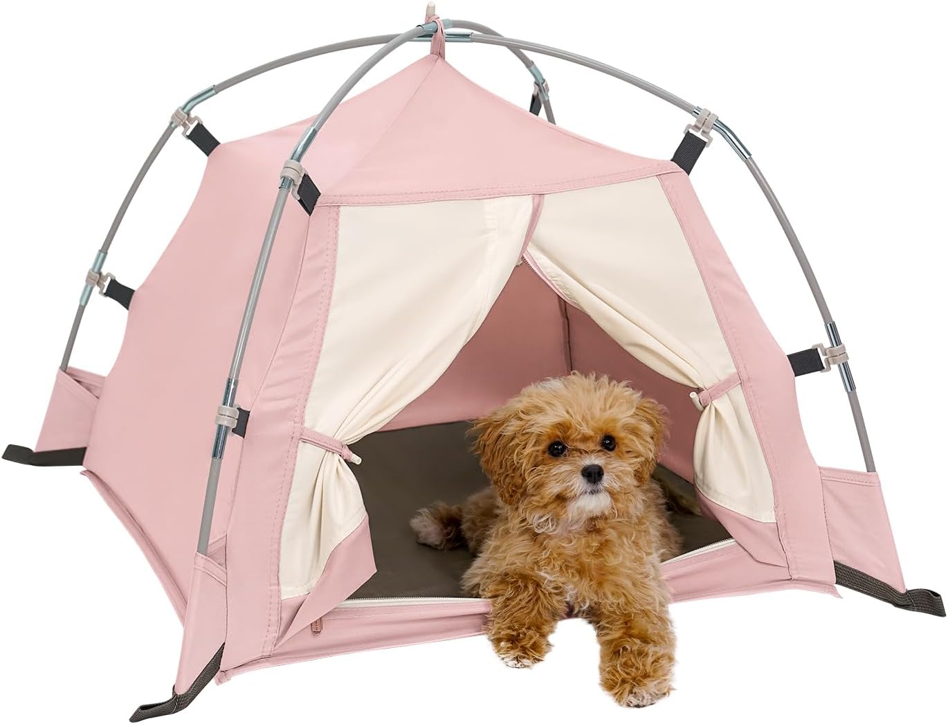 DDASUMMI Portable Pet Teepee Waterproof Dog & Cat House