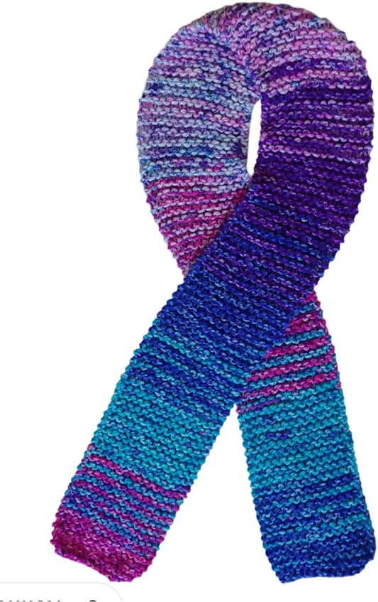 Handmade Knitted Soft Warm Bulky Yarn Scarves for All Seasons