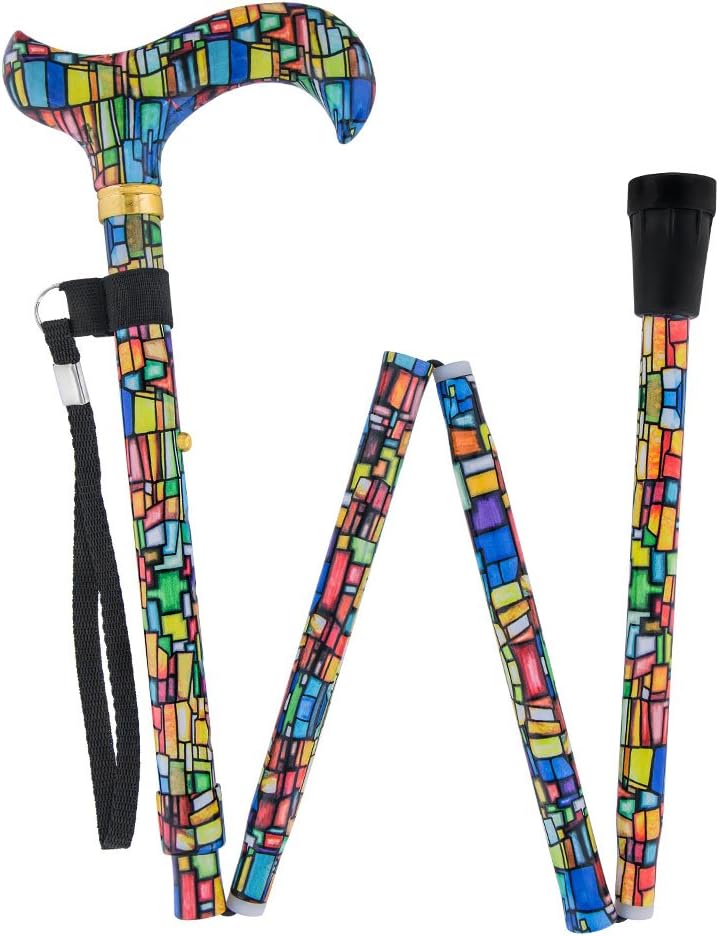Stylish Adjustable Derby Walking Canes for Men and Women