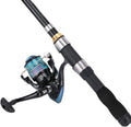 Ultrashort Fishing Rod Telescopic Spincast Rod - Compact Travel Rod