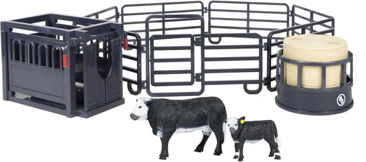 Big Country Toys 12-Piece Ranch Set for Kids Aged 3 and Up