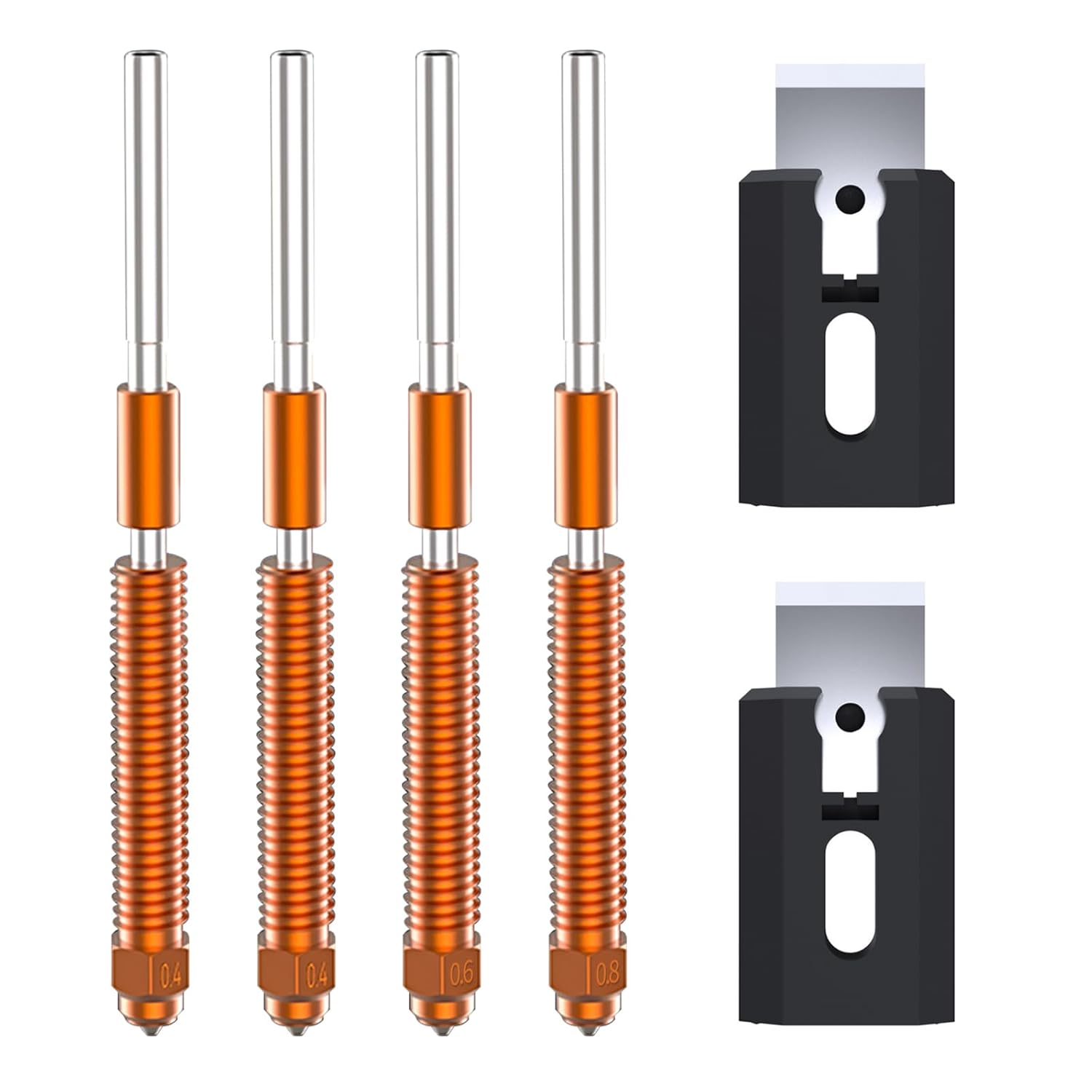 Creality K2 Plus Nozzle Kit with Quick-Swap High-Flow Options