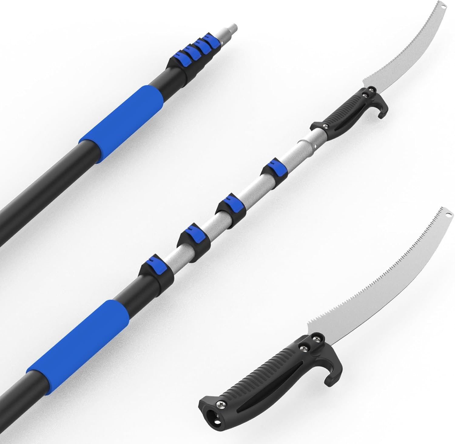 18FT Reach Pole Saws for Tree Trimming with Telescoping Pole