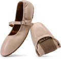 DREAM PAIRS Women Ballet Flats Mary Jane - Foldable Comfort