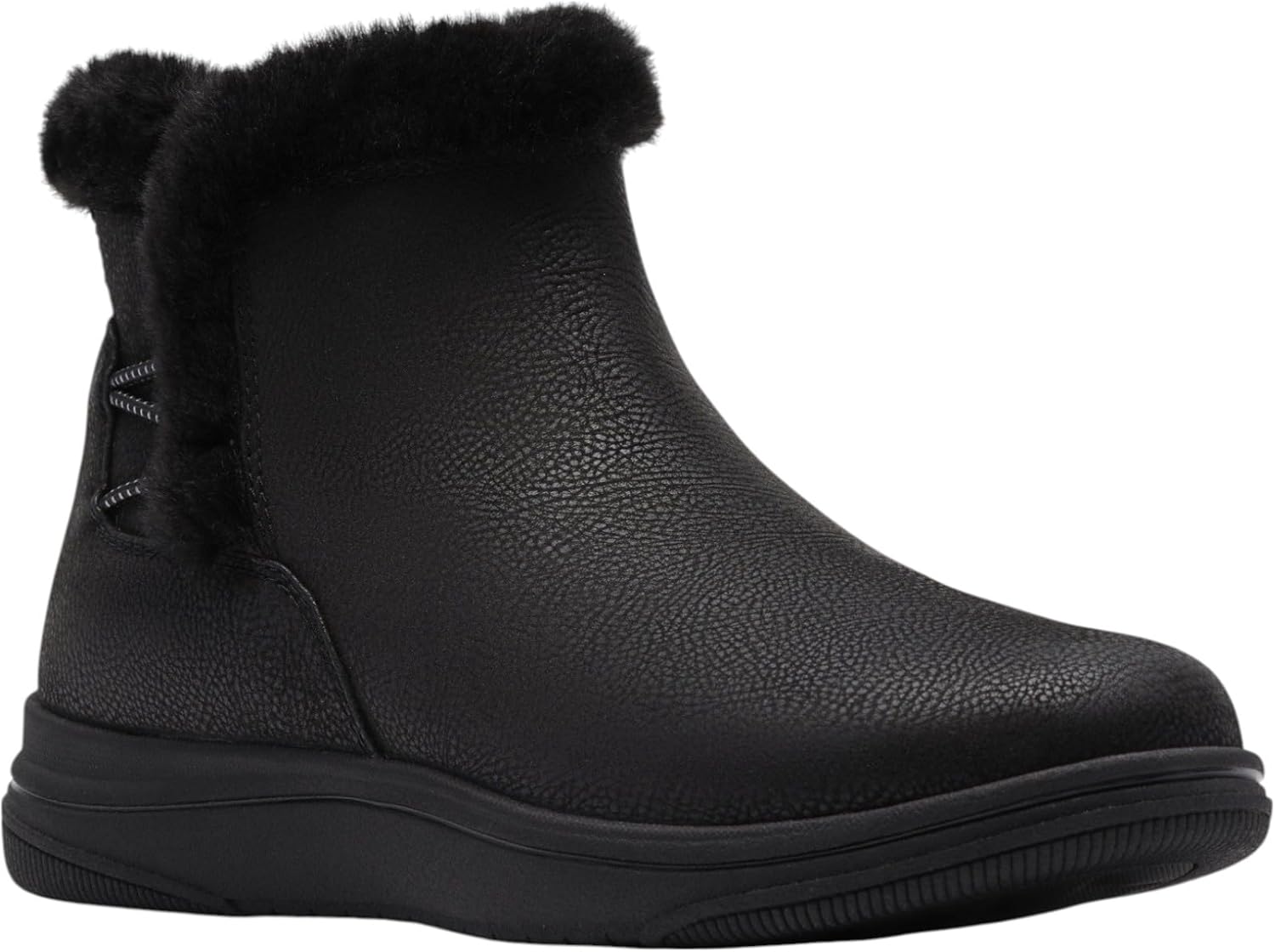 Clarks Women's Breeze Fur Ankle Boot for Ultimate Comfort