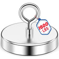 Super Strong Fishing Magnet 1600lb Pull Strength - Heavy Retrieval