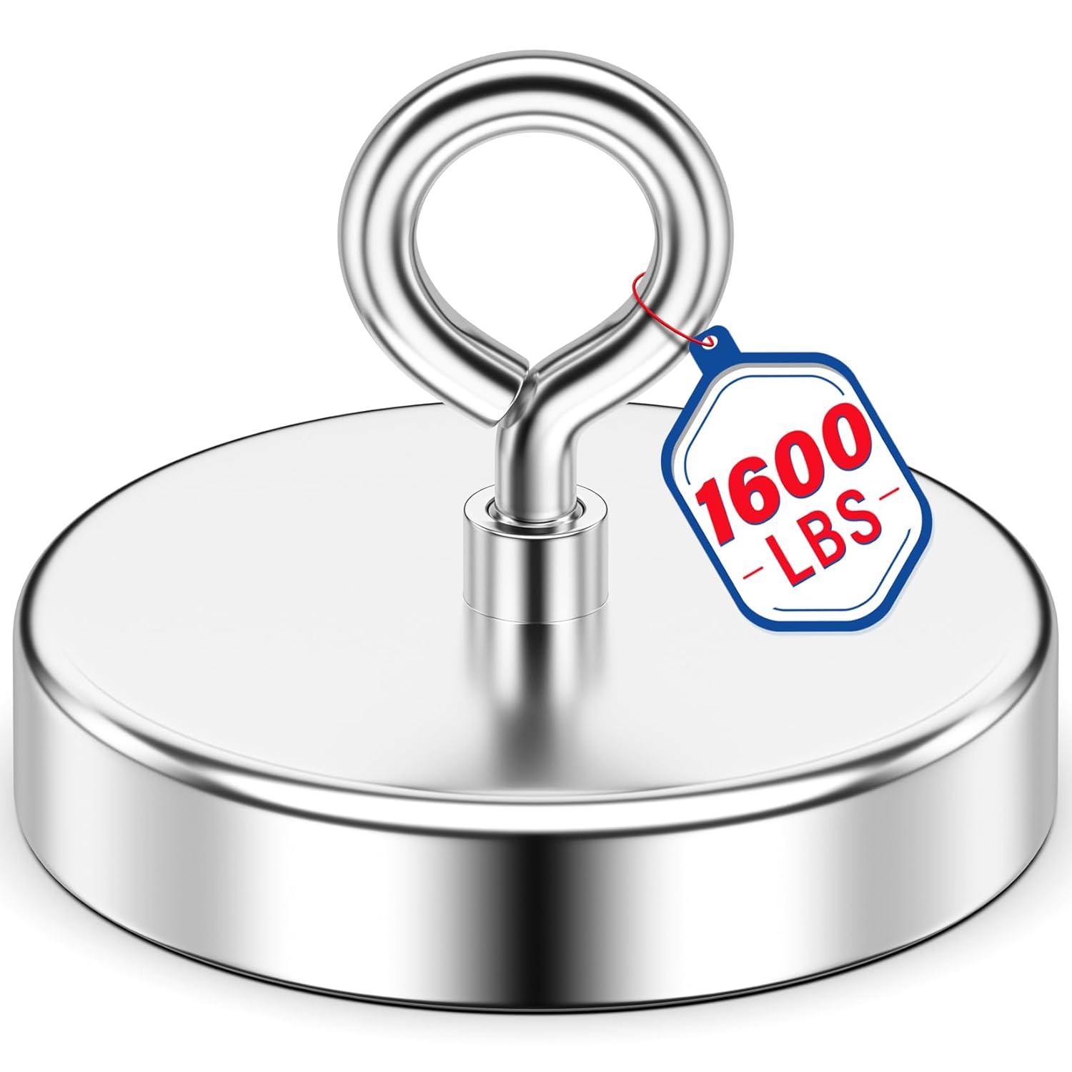 Super Strong Fishing Magnet with 1600lb Pull Strength for All Tasks